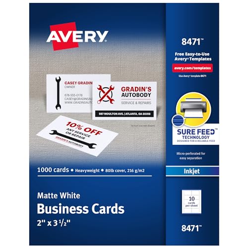 Avery Printable Business Cards (8471)