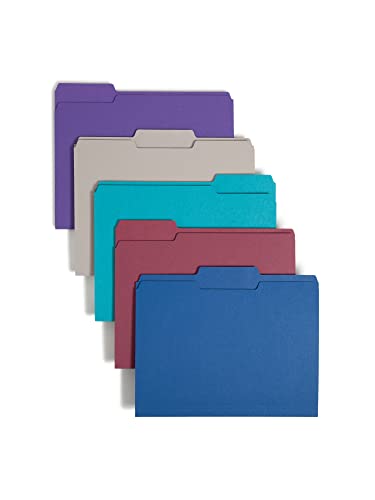 Smead Standard Jewel Tone 100-Pack