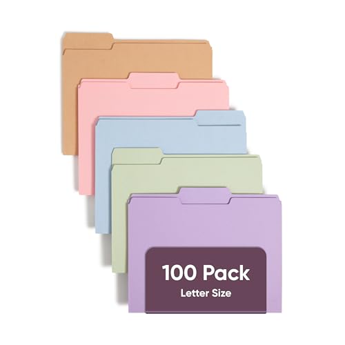 Smead Standard Pastel 100-Pack