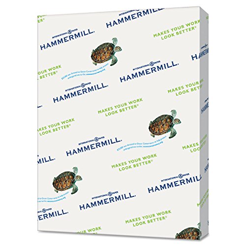 Hammermill Colored Paper, 20 lb Gray Printer Paper, 8.5 x 11-10 Ream (5,000 Sheets) - Made in the USA, Pastel Paper, 102889C
