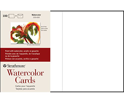 Strathmore Watercolor Cards 100 Pack