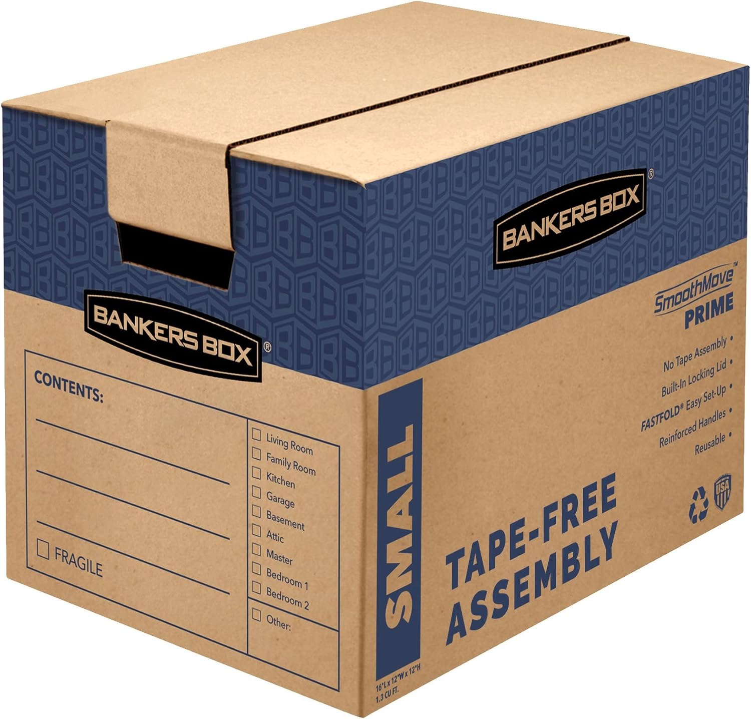 Bankers Box Small Prime Moving Box 10 Pack