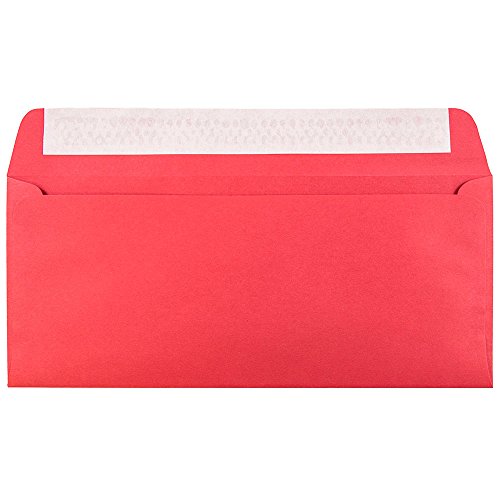 JAM PAPER #10 Red Recycled (1000/carton)
