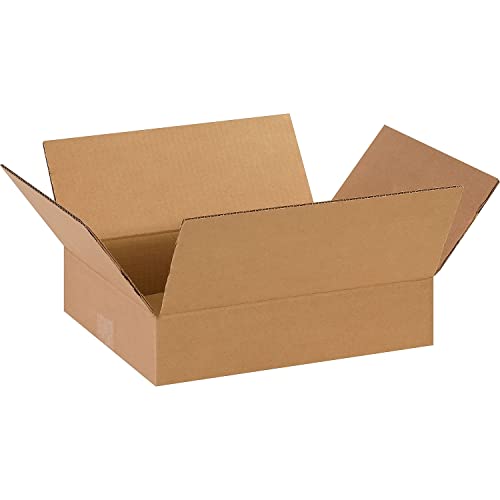 AVIDITI Shipping Boxes Flat 14"L x 11"W x 3"H, 25-Pack | Corrugated Cardboard Box for Moving, Mailing, Packing and Storage 14x11x3