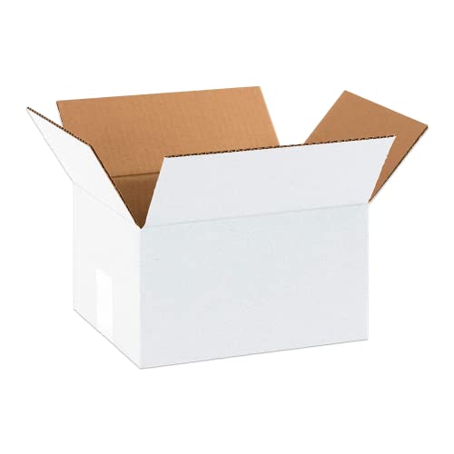 AVIDITI White Shipping Boxes 10x8x6