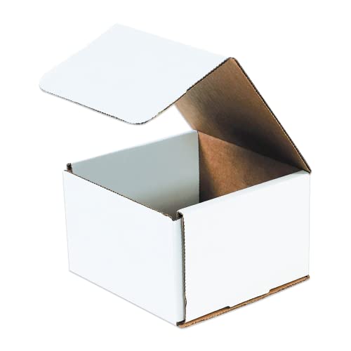 AVIDITI 8x8x6 Shipping Boxes Small (50-Pack) Heavy Duty Corrugated Cardboard Boxes for Packing, Mailing, Packaging, Moving, & Storage, Moving Supplies for Home & Office