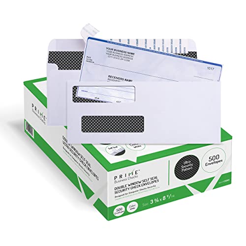 Prime Business Checks Double Window