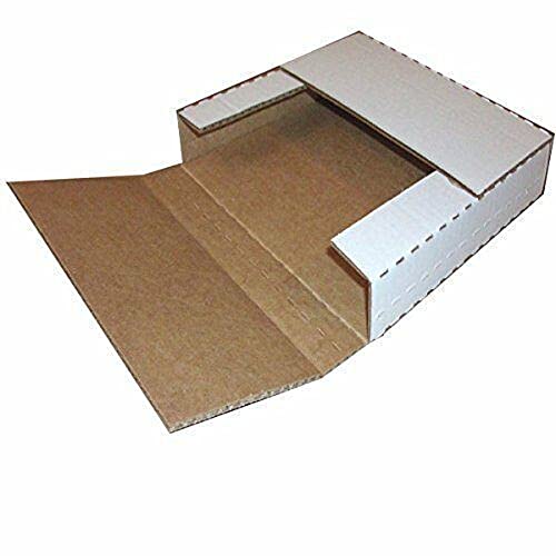 Vinyl Record Mailers (50) White