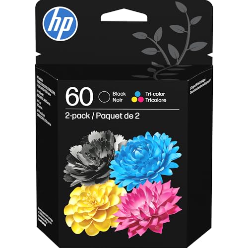 HP 60 Black/Tri-Color (2‑pk)