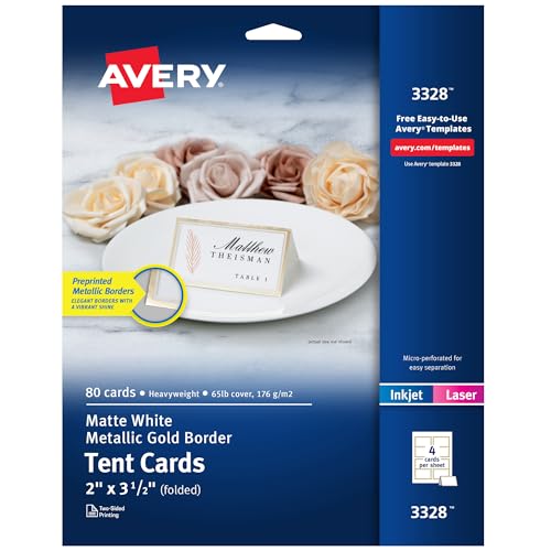 Avery Printable Tent Card (3328)