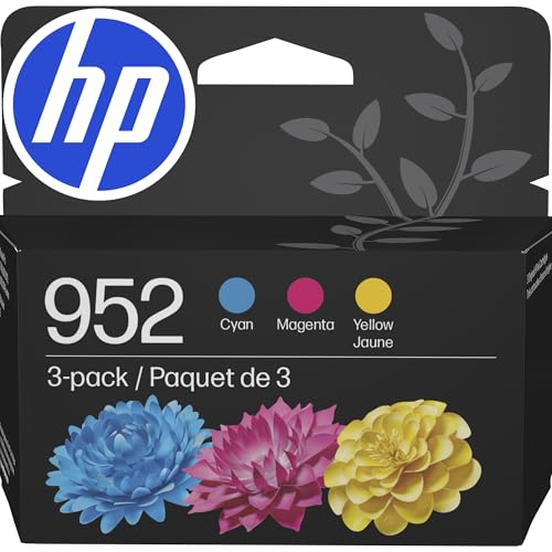 HP 952 Cyan/Magenta/Yellow 3-pack