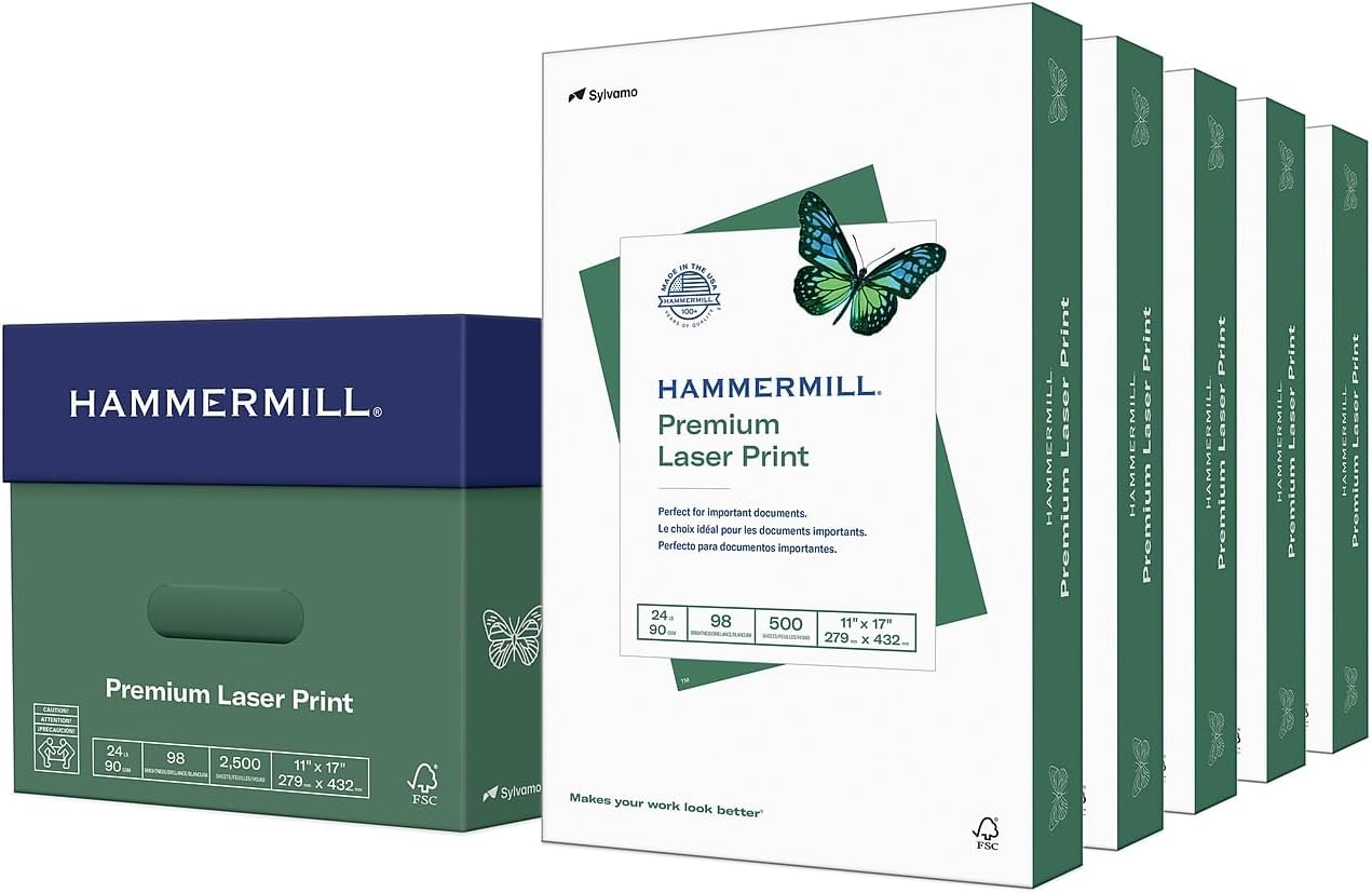 Hammermill Premium Laser 11x17 (5 Ream)