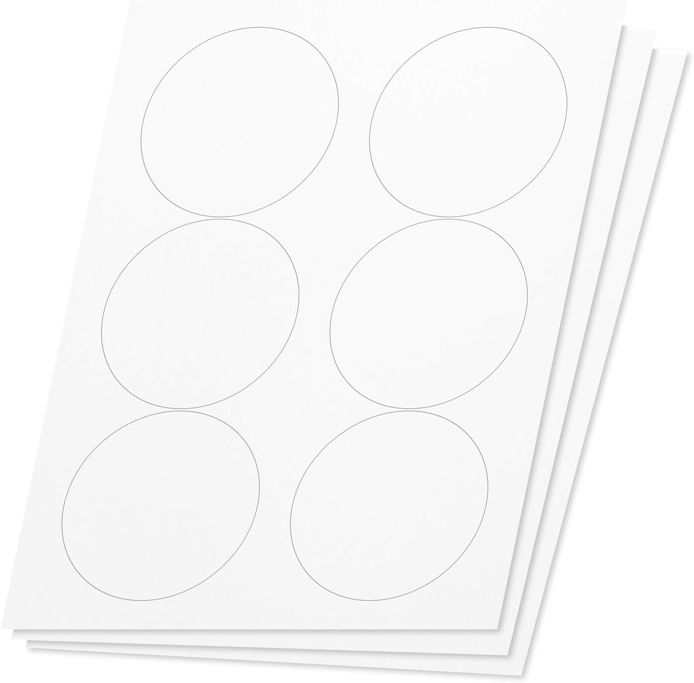 OfficeSmartLabels Round Circle Dot 3-1/3"