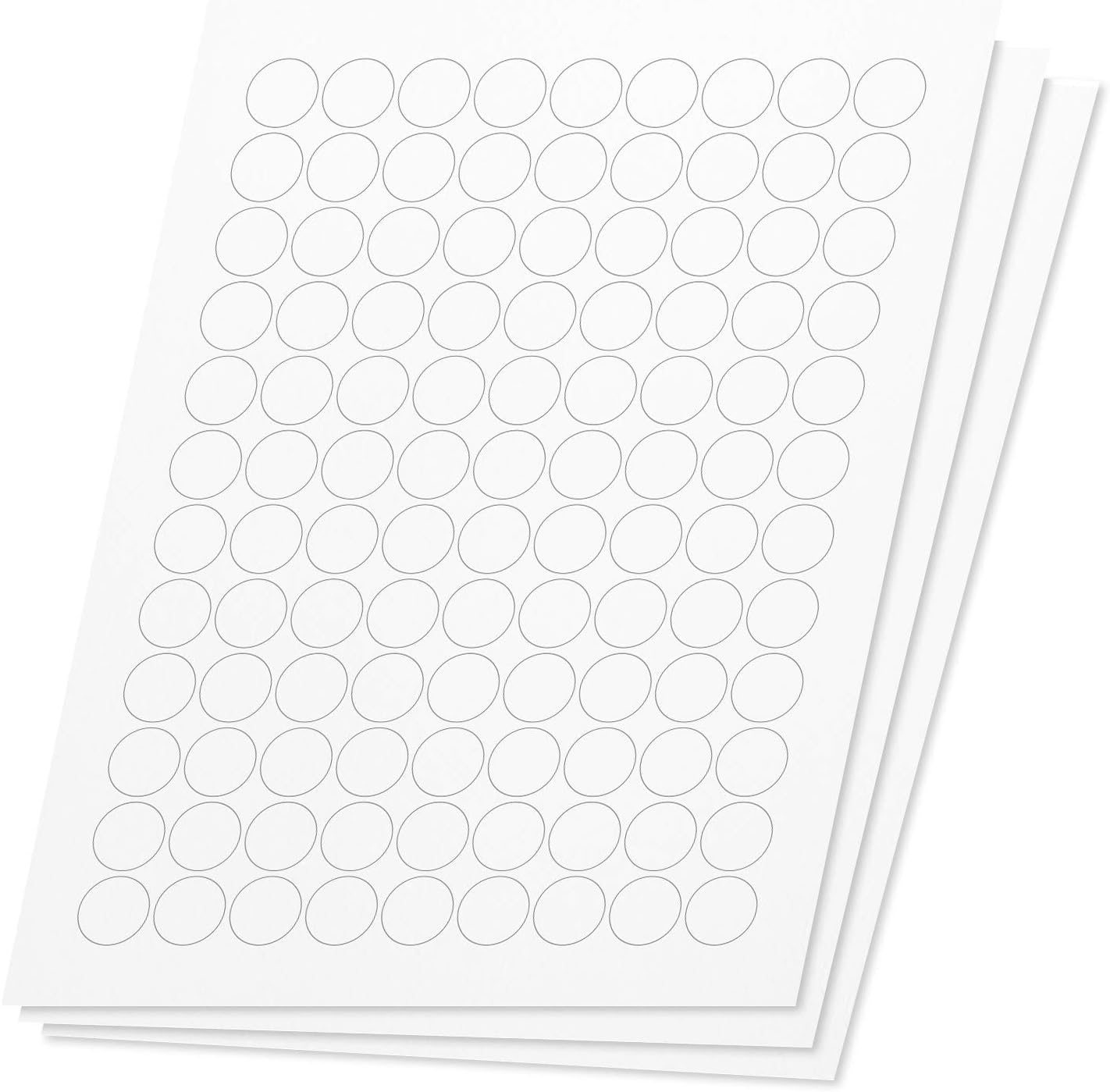 OfficeSmartLabels Round 3/4 inch (108000)