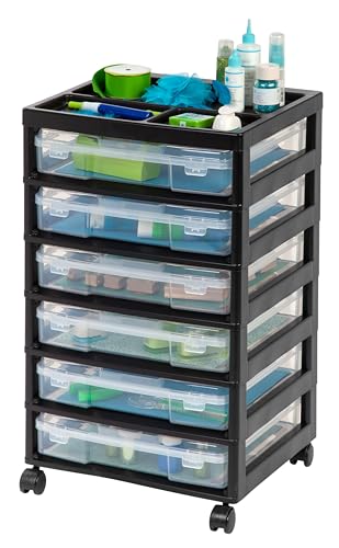 IRIS USA 6-Tier Scrapbook Cart