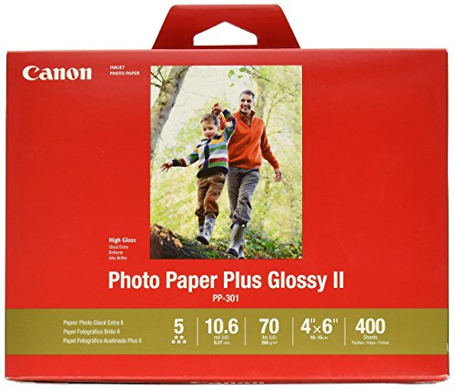 CanonInk Photo Paper Plus Glossy II 4x6
