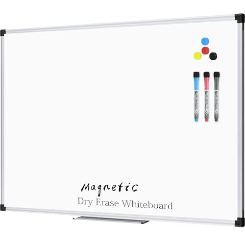 XBoard Magnetic Dry Erase Whiteboard 48 x 36 Inch