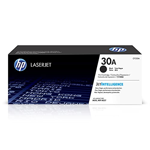 HP 30A Black Toner Cartridge (CF230A)