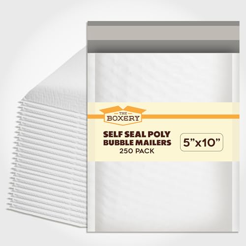 The Boxery 5x10''|#00 Poly Bubble Mailers
