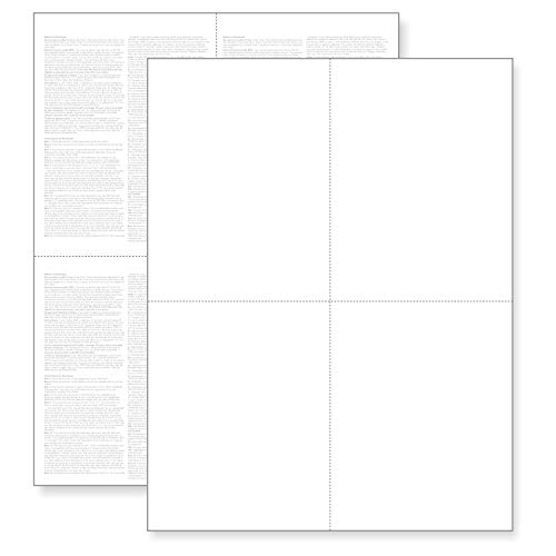 NextDayLabels - W-2 4-Up (Pack of 500)