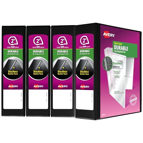 Avery Durable View 3 Ring Binder, 2 Inch