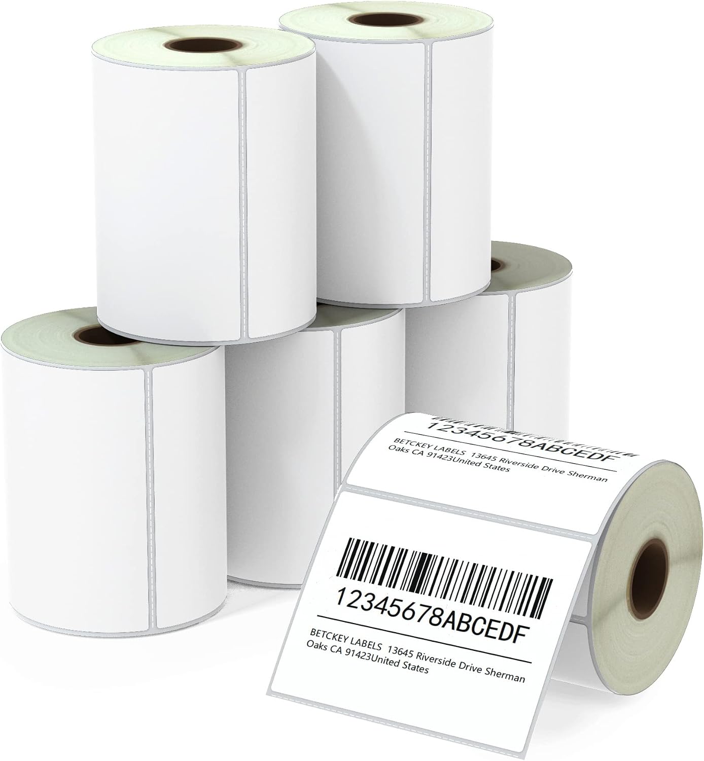 BETCKEY 4x3 Labels (6 Rolls)