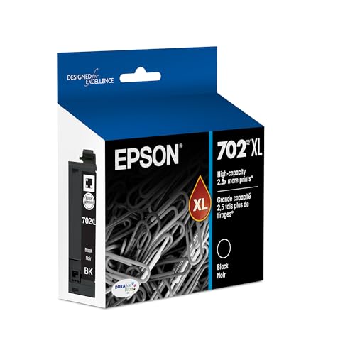EPSON 702 DURABrite High-Capacity Black