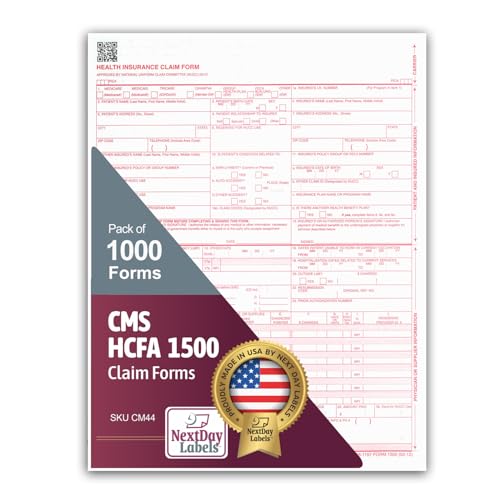 NextDayLabels CMS-1500 Sheets