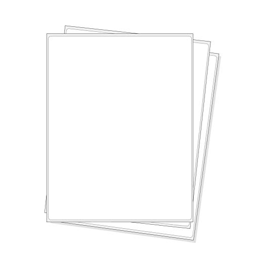 FungLam Full Sheet Labels 500