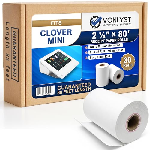Vonlyst 2 1/4 x 80 (30 rolls)