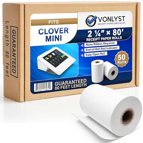 Vonlyst 2 1/4 x 80 (50 rolls)