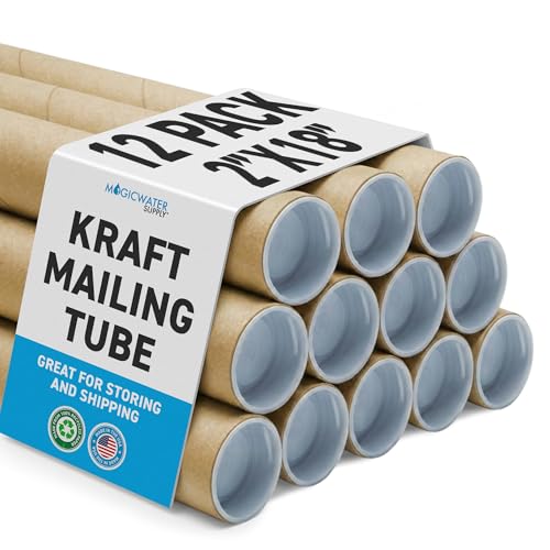 MagicWater Supply Heavy Duty Mailing Tubes