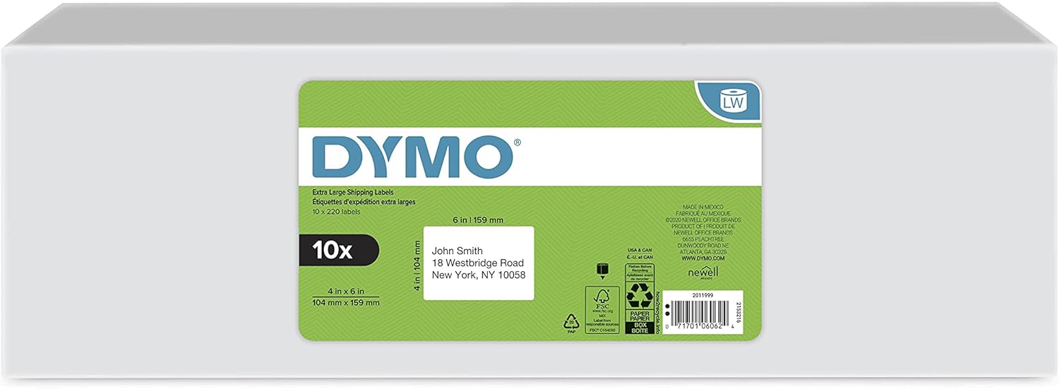 DYMO LW Extra-Large Shipping Labels