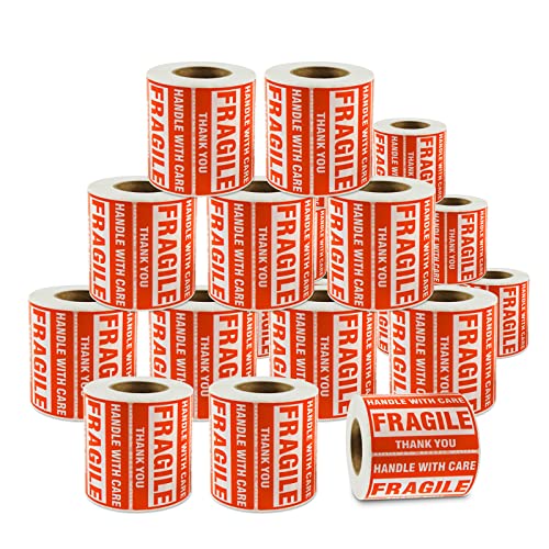 SJPACK 20000 Fragile Stickers