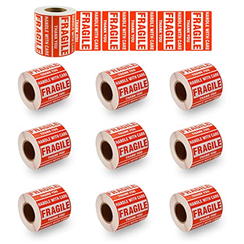 SJPACK Fragile Stickers (5000)