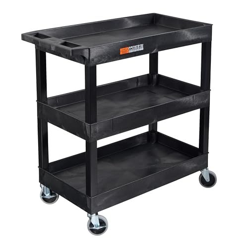 Tubstr 3-Tier Rolling Utility Cart
