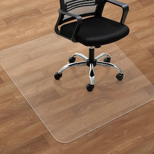 SHAREWIN Office Chair Mat for Hard Floors (47" x 47")