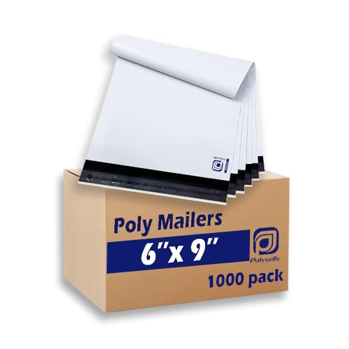 POLYSELLS 6x9 White Poly Mailers