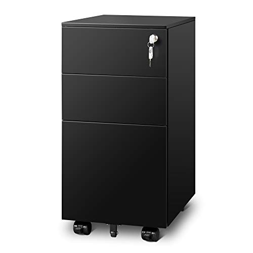 DEVAISE 3 Drawer File Cabinet