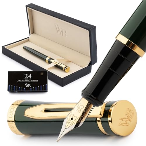 Wordsworth & Black Fountain Pen Set (Gold)
