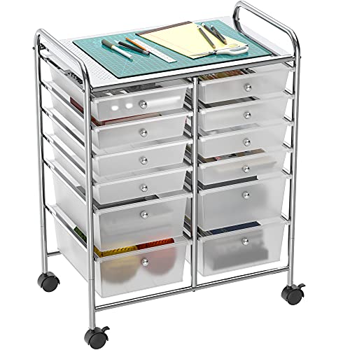 Simple Houseware 12-Drawer Cart