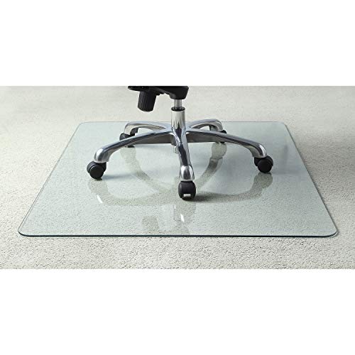 Lorell Tempered Glass Chairmat (44x50)