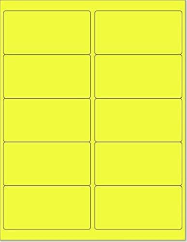 NextDayLabels Neon Fluorescent Sheets