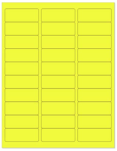 NextDayLabels Neon Fluorescent 30,000