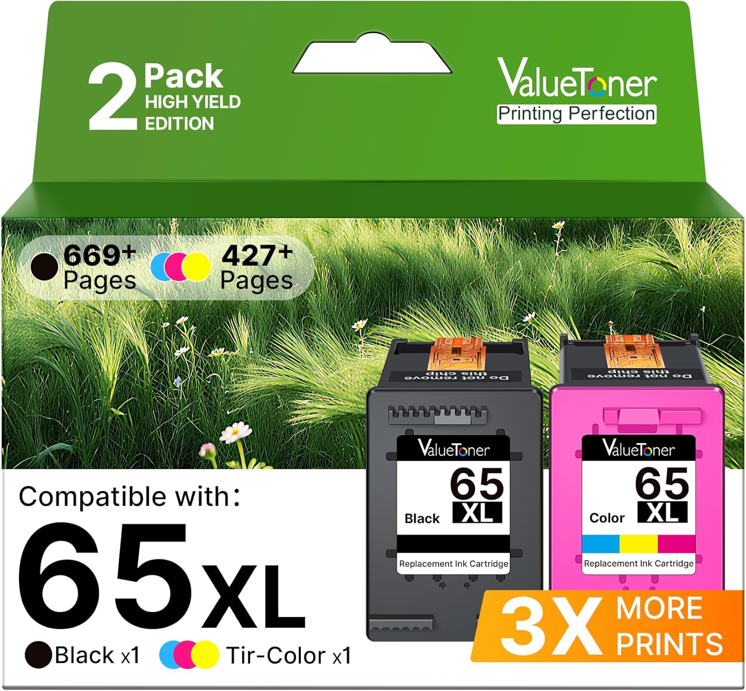 Valuetoner Remanufactured 65XL Combo