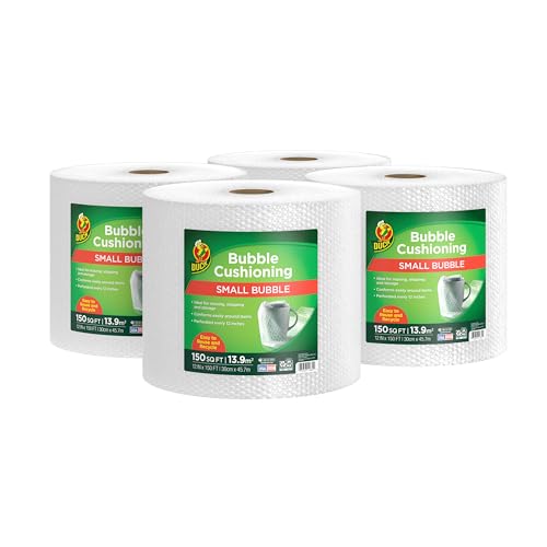 Duck Brand Small Bubble Cushioning Wrap