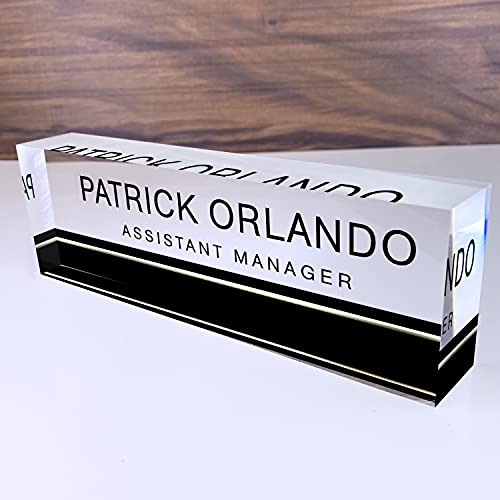 Artblox Acrylic Name Plate