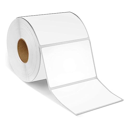 Spartan Industrial - 3" X 2" Direct Thermal Labels, Perforated Postage Shipping Labels, Compatible with Rollo & Zebra Desktop Printers - 10 Rolls, 700/Roll