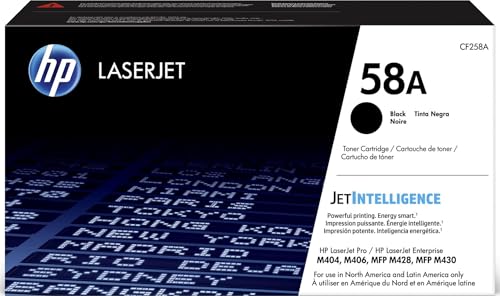 HP 58A (CF258A) Black Original Toner Cartridge
