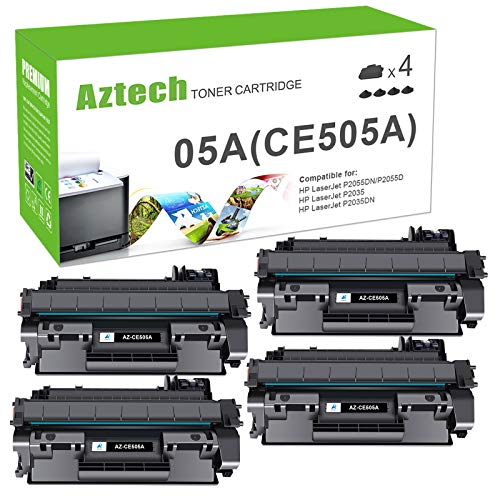Aztech HP 05A Compatible 4-Pack